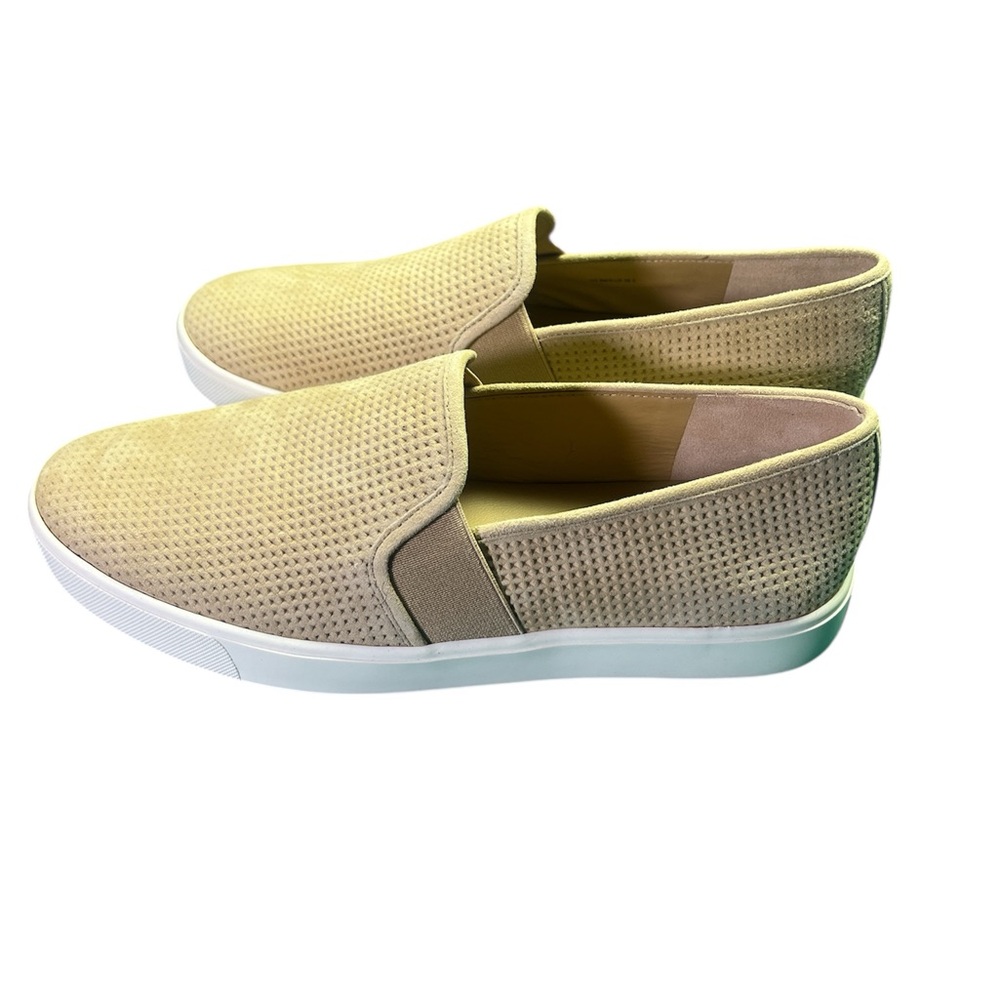 Vince New Women's 8 Blair 5 Tan Slip-On Sneakers
